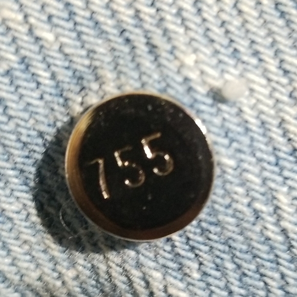 VTG. LEVI 755 LT BLUE DISTRESSED JEAN JACKET SZ XS - Picture 12 of 13